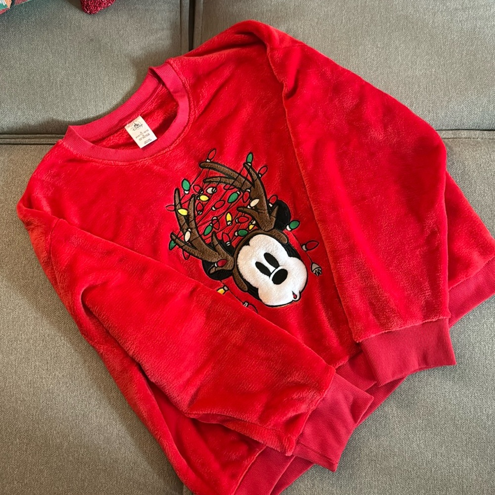Mickey Mouse Reindeer Christmas Sweater